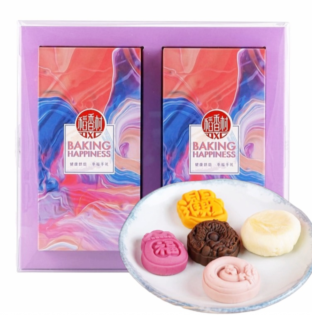 DXC Chinese Pastry Gift Box 240g | 稻香村 炫彩糕点礼盒 240g