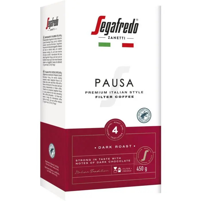 Segafredo 咖啡粉 450g | Segafredo Pausa coffee jauhettu 450g 