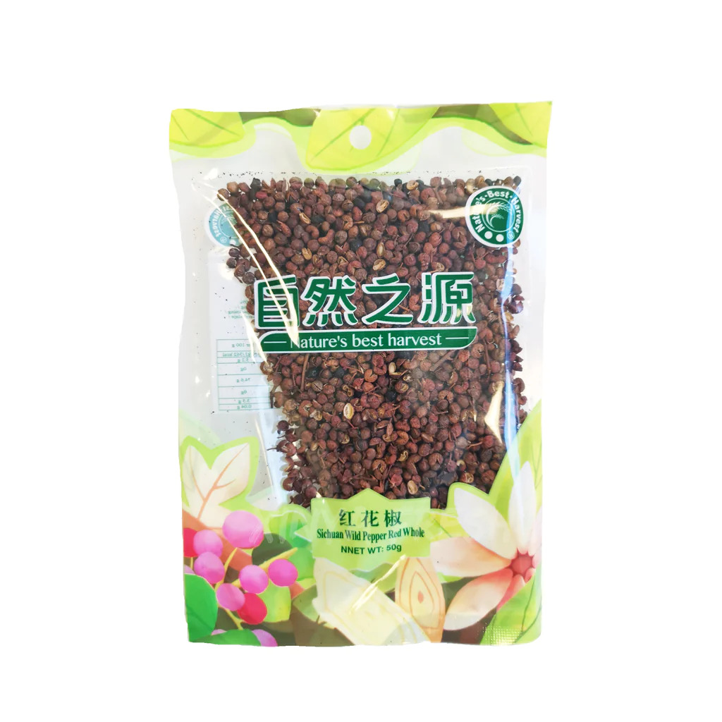 NBH Sichuan Wild Pepper Red 50g | 自然之源 野生红花椒 50g