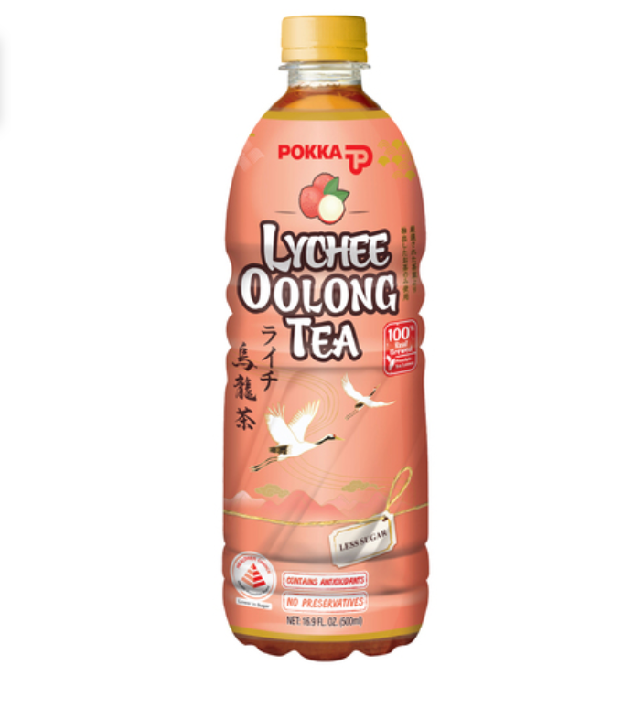 Pokka Lychee Oolong Tea 500ml | Pokka 荔枝乌龙茶 500ml
