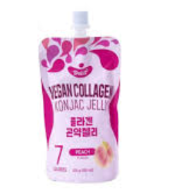 DELIEF 蒟蒻果汁果冻 蜜桃味 120g | DELIEF Konjac Juice Jelly Peach Flavor 120g