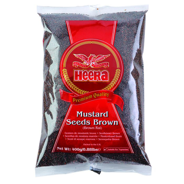 HEERA Brown Mustard Seeds 100g | HEERA 棕芥末籽 100g