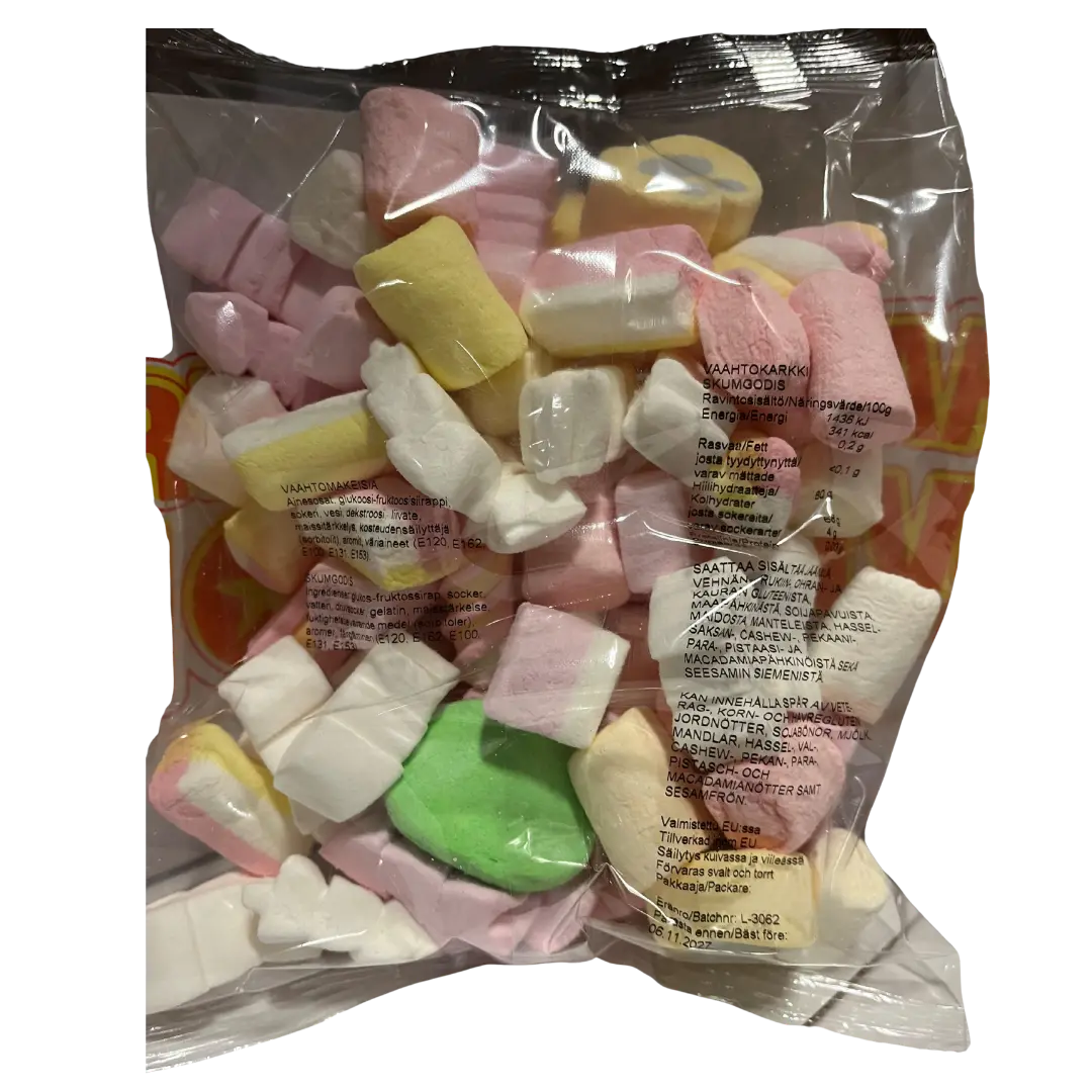 GC  Vaahtokarkit Original 400g | GC 普通款 棉花糖 400g