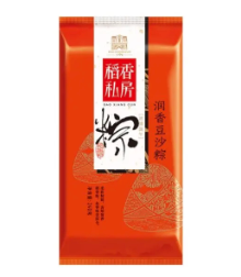 DXC Rice Dumplings Red Bean Paste Flavor 120g*2 | 稻香村 润香豆沙粽 120g*2