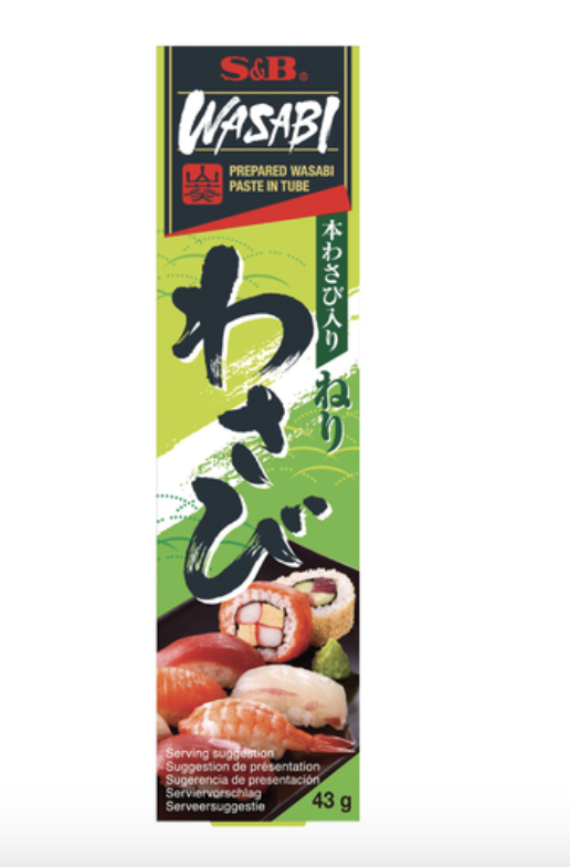 S&B Prepared Wasabi Paste 43g | S＆B 芥末膏 43g