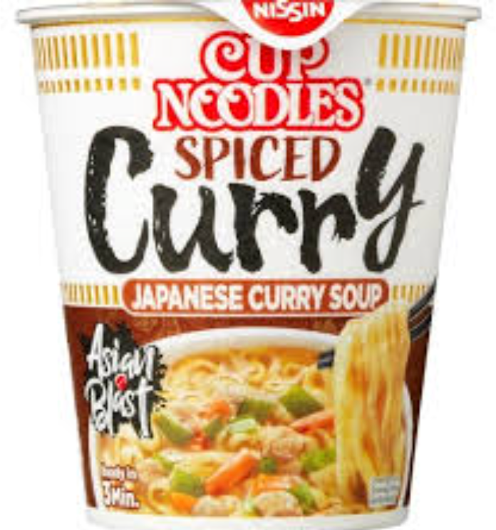 Nissin 方便面 香辣咖喱味 杯面 67g | Nissin Instant Noodle Spiced Curry Flavor 67g
