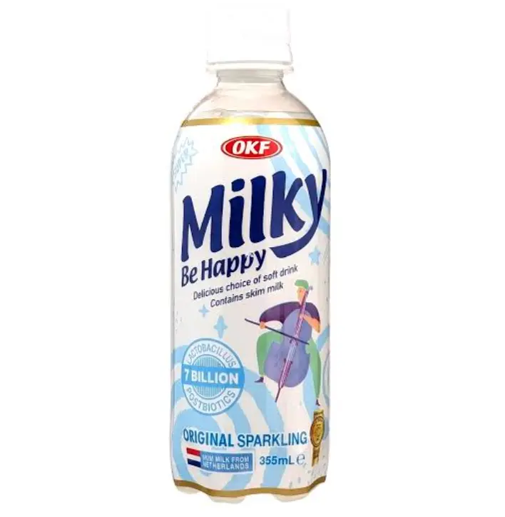 OKF Milky 气泡饮料 原味 350ml | OKF Milky Sparkling Original Flavor 350ml