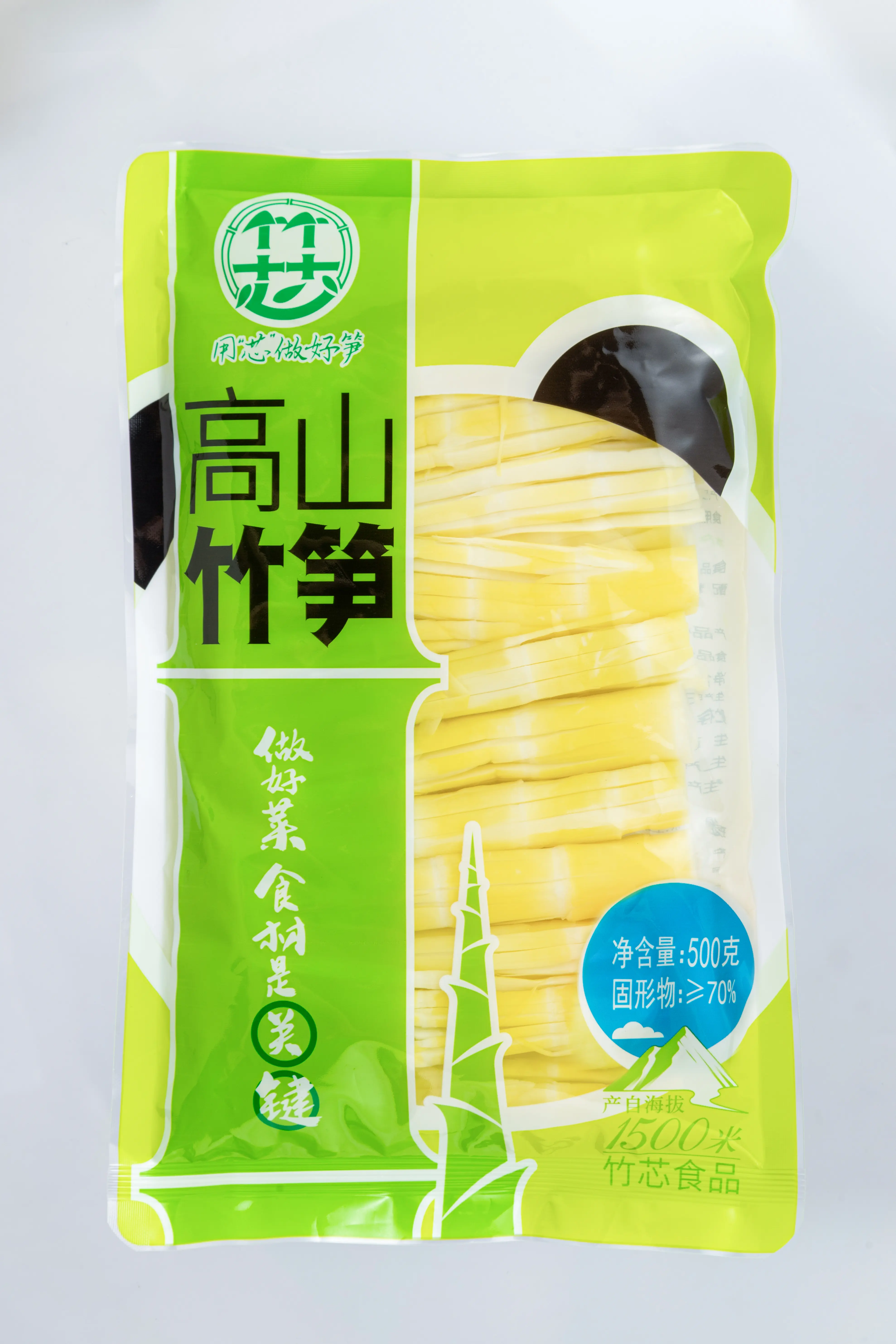 ZX Korkeiden vuorten bambunvarttaet (kukkaleikat) 500 g | 竹芯 高山竹笋（笋花）