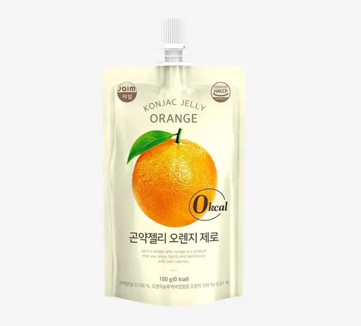 JAIM 蒟蒻果冻 橙子味 150g | JAIM Konjac Jelly Orange Flavor 150g
