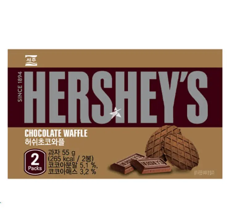 Seoju Hershey‘s Suklaanmakuinen vohveli 55g | Seoju Hershey's 华夫饼 巧克力味 55g