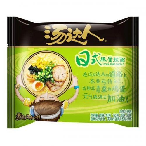 统一 汤达人 日式豚骨面 125g | TDR Instant Noodles-Borscht Flavor 125g