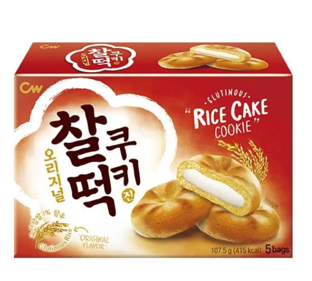 CW Alkuperäisen makuiset tahmeat riisikakut 107,5 g | CW 糯米糍曲奇 原味 107.5g