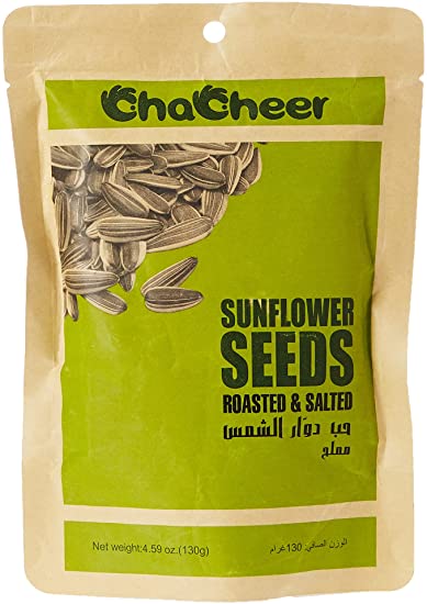 ASEA Chacha Rostade solrosfrön med saltsmak 130 g | 洽洽 瓜子 海盐味 130g