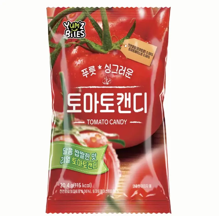 Yum'z Bites Tomato Candy 30.4g | Yum'z Bites 番茄味糖 30.4g