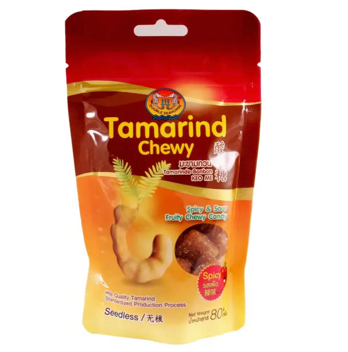 Double Seahorse 罗望子软糖 酸辣味 80g | Double Seahorse Tamarinde Chewy Candy Spicy Sour Flavor 80g