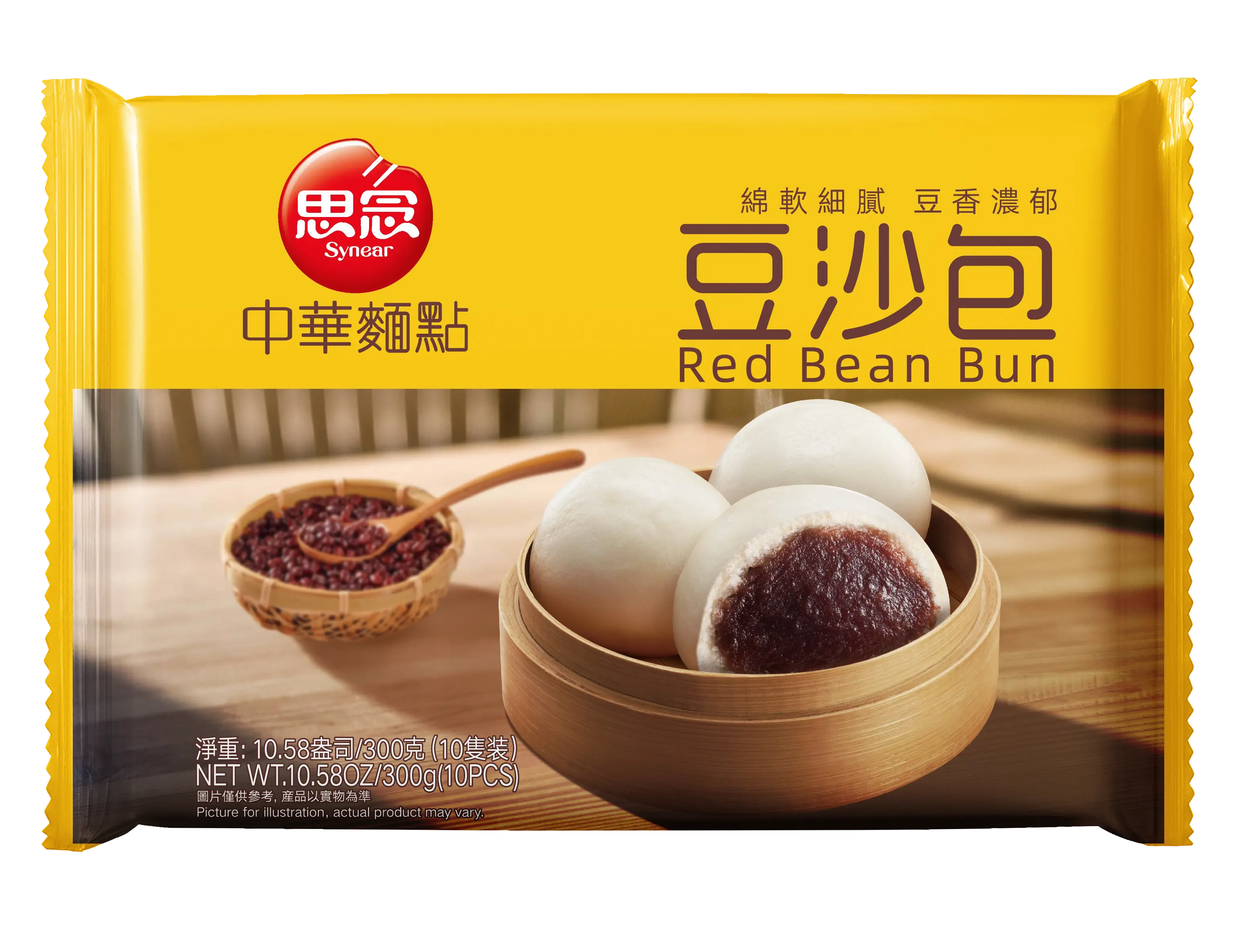 SYNEAR Punapapupulla 300g | 思念豆沙包 300g