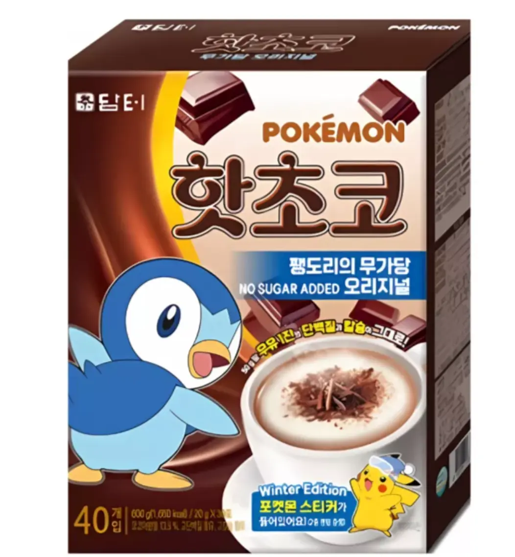 Damtuh Pokémon 无糖热巧克力 200g | Damtuh Pokémon Zero Sugar Hot Chocolate 200g