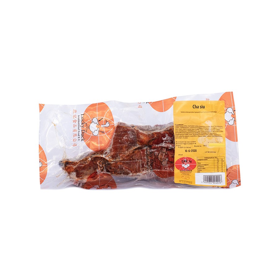 LUCKY DUCK Roasted BBQ Pork (Cha Siu) Frozen /kg | LUCKY DUCK 熟叉烧肉 /kg