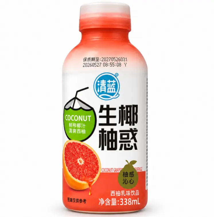 清蓝 生椰诱惑 西柚味 338ml | QL Coconut Milk Drink Grapefruit Flavor 338ml
