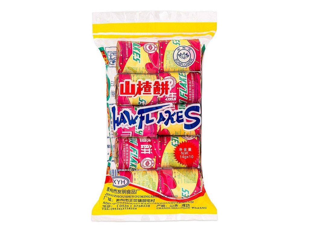 ASEA Sunflower Haw Flakes 125g | Sunflower 山楂片 125g
