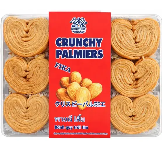 Fortune House 酥脆蝴蝶酥 原味 200g | Fortune House Crunchy Palmiers Original Flavor 200g