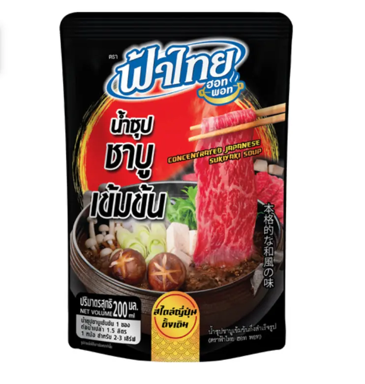 FA THAI Concentrated Sukiyaki Soup Base 200ml | FA THAI 日式寿喜烧浓缩汤底 200ml