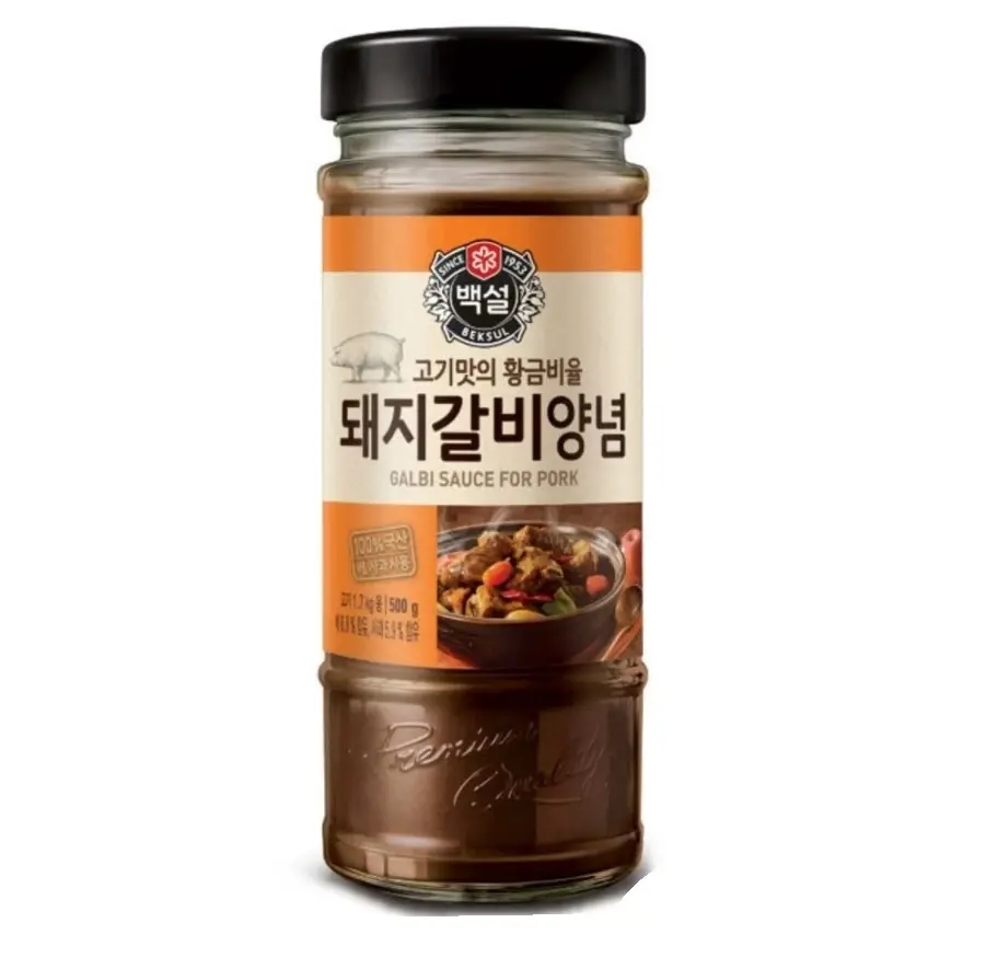 CJ HAECHANDLE Marinadi porsaan kylkiluille (galbi-kastike) 500 g | CJ 韩式猪肋排烧烤酱 500g