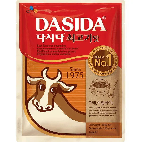 DASHIDA Naudanlihanmakuinen keittomauste 1kg | 大喜大 韩式牛肉粉调味料 1kg