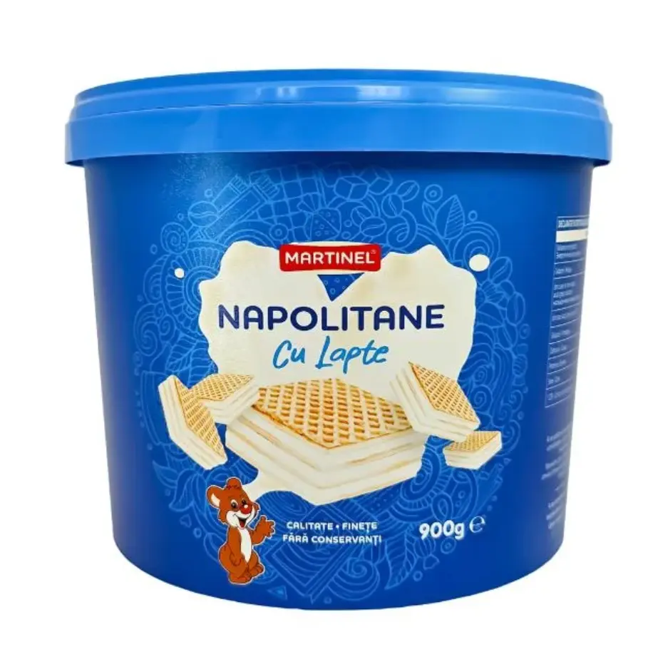 MARTINEL Wafer Biscuits Milk Flavor 900g | MARTINEL 威化饼干 牛奶味 900g
