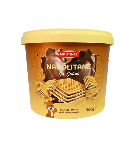 MARTINEL Wafer Biscuits Cocoa Flavor 900g | MARTINEL 威化饼干 可可味 900g
