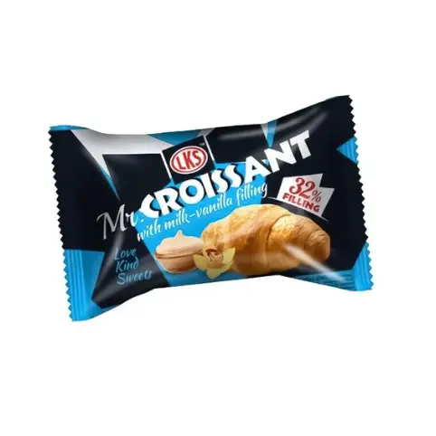 LKS MR.Croissant Maitovaniljakreemitäytteinen croissant 45g | 香草奶油夹心羊角面包 45g
