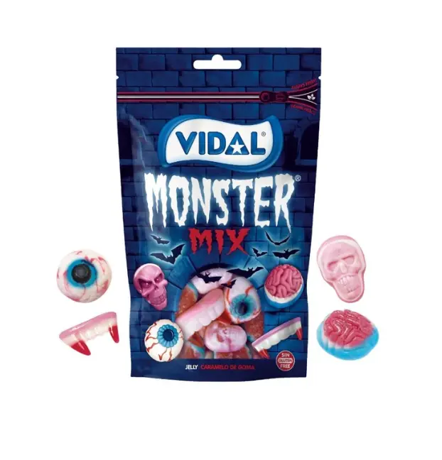 VIDAL 怪兽软糖 混合口味 180g | VIDAL Monster Gummy Candy Mix Flavor 180g