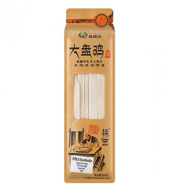 真拉 大盘鸡面 800g | ZHENLA Xinjiang Sliced Noodles 800g