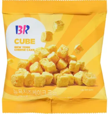 Baskin Robbins Cube Newyork Cheesecake Flavor 55g | Baskin Robbins 脆立方 纽约芝士蛋糕味 55g
