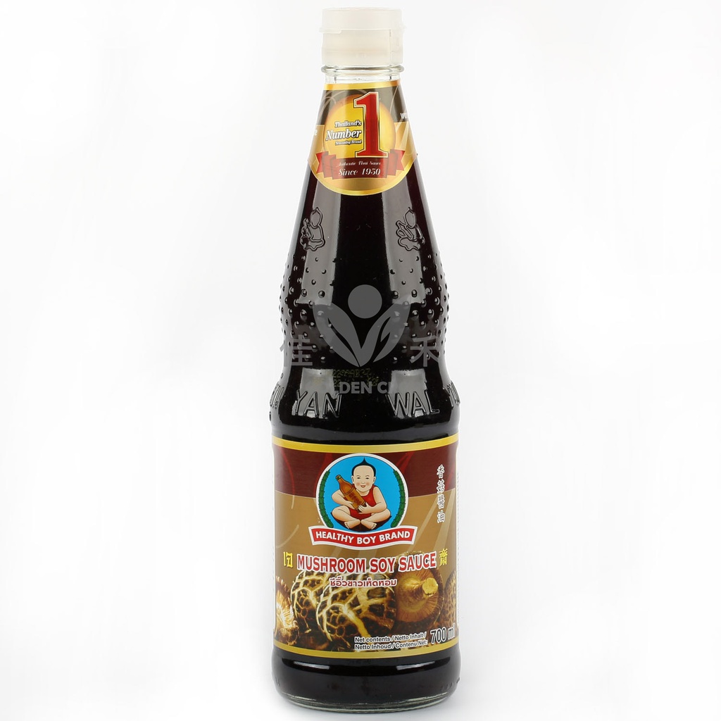 肥儿牌 泰国草菇酱油 700ml | Healthy Boy Mushroom soy sauce 700ml
