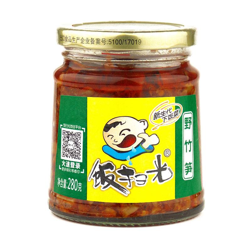 FSG Preserved Bamboo Shoot 280g | 饭扫光 野竹笋 280g