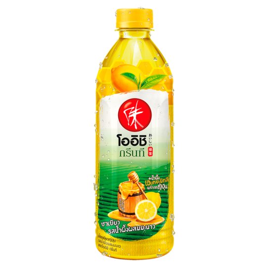 Oishi 蜂蜜柠檬绿茶 500ml | OISHI Green Tea Honey Lemon 500ml