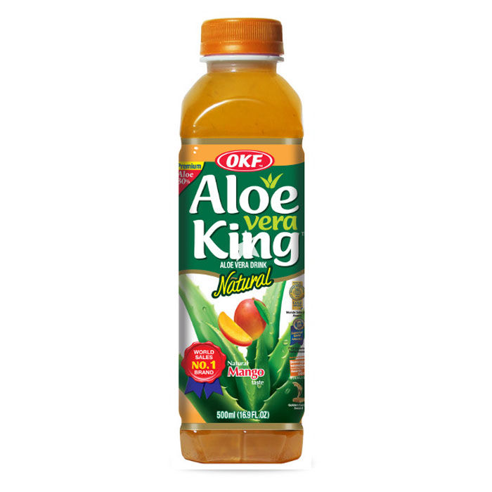 OKF 芒果饮料 500ml | OKF Aloe Vera Drink Mango 500ml