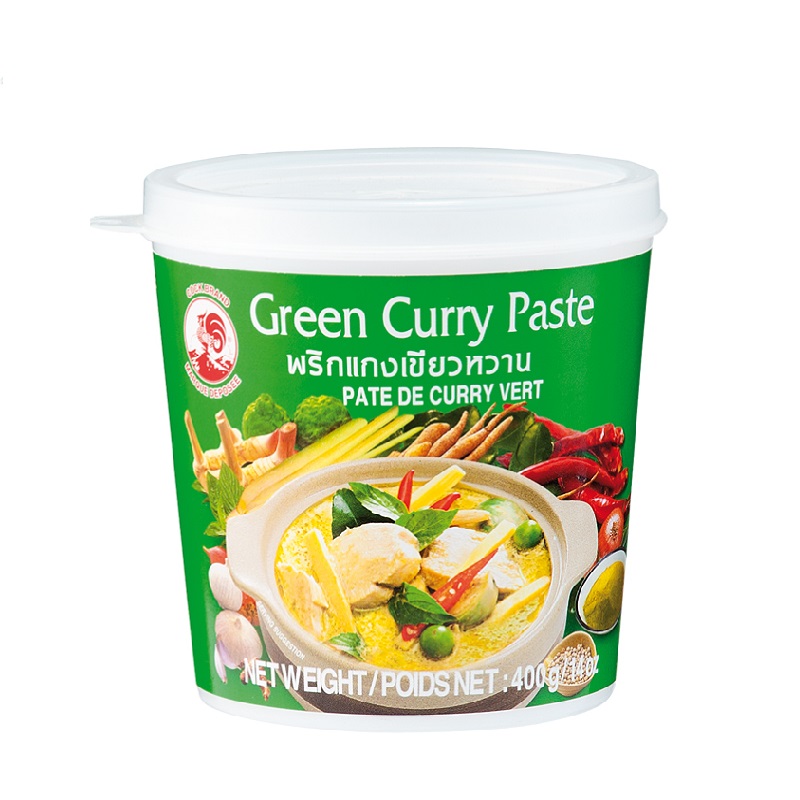 公鸡牌 咖喱 (绿) 400g | Cock Brand Green Curry Paste 400g