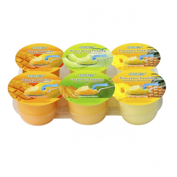 COCON牌 水果味布丁 708g | COCON Dessert Pudding&Fruit ass. 708g