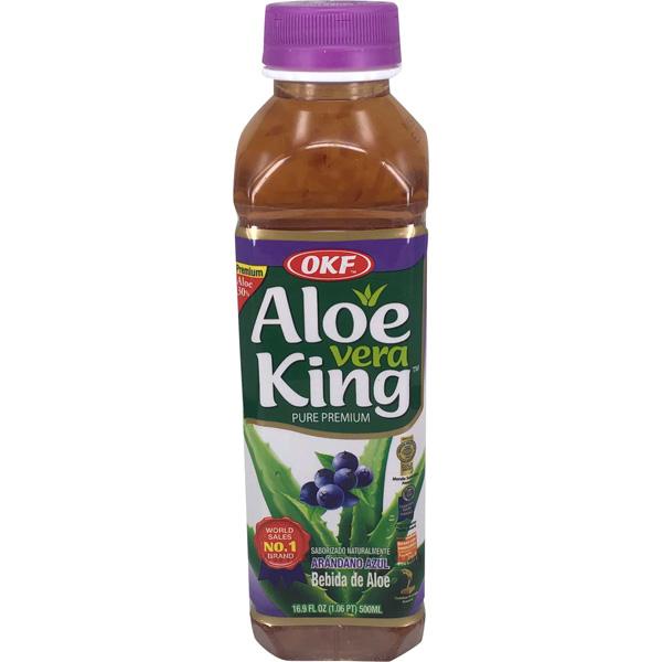 OKF 蓝莓饮料 500ml | OKF Aloe Vera Drink Blueberry 500ml