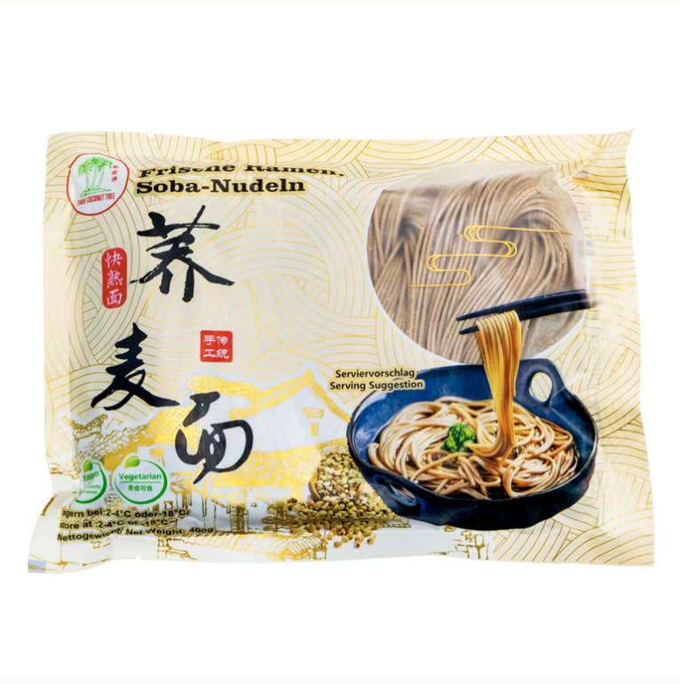 TCT 新鲜 荞麦面 400g | TCT Fresh Soba Noodles 400g