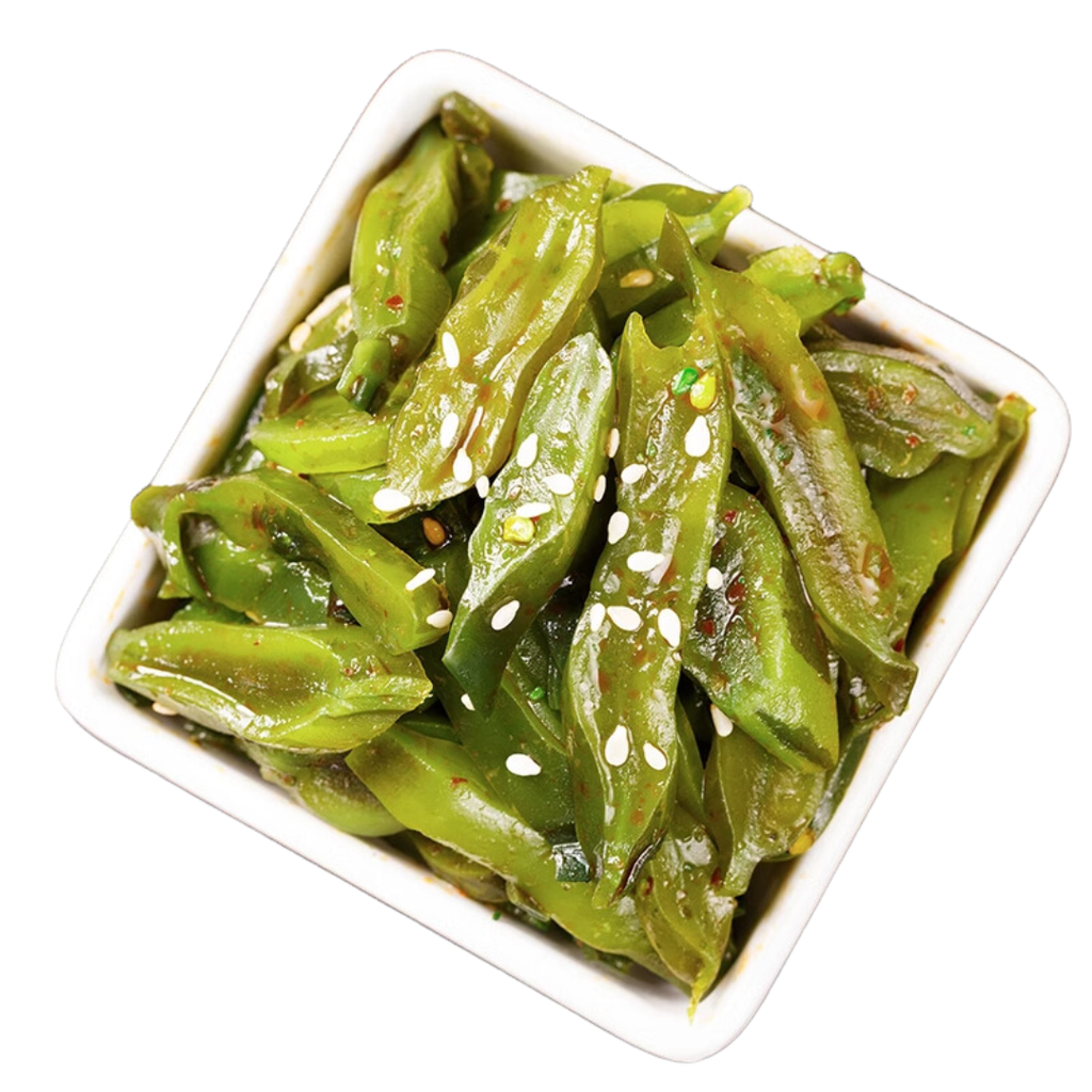 Daikyo 冰冻 调味美人唇 1kg | Daikyo Frozen Seaoned Seaweed Stem Slice 1kg