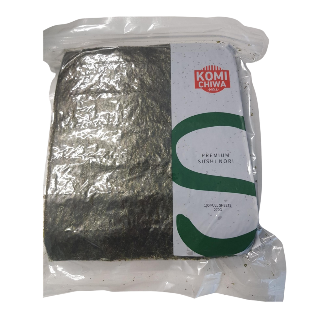 Komichiwa Roasted Seaweed 100pcs 250g | 中国寿司紫菜 100张/250克/包
