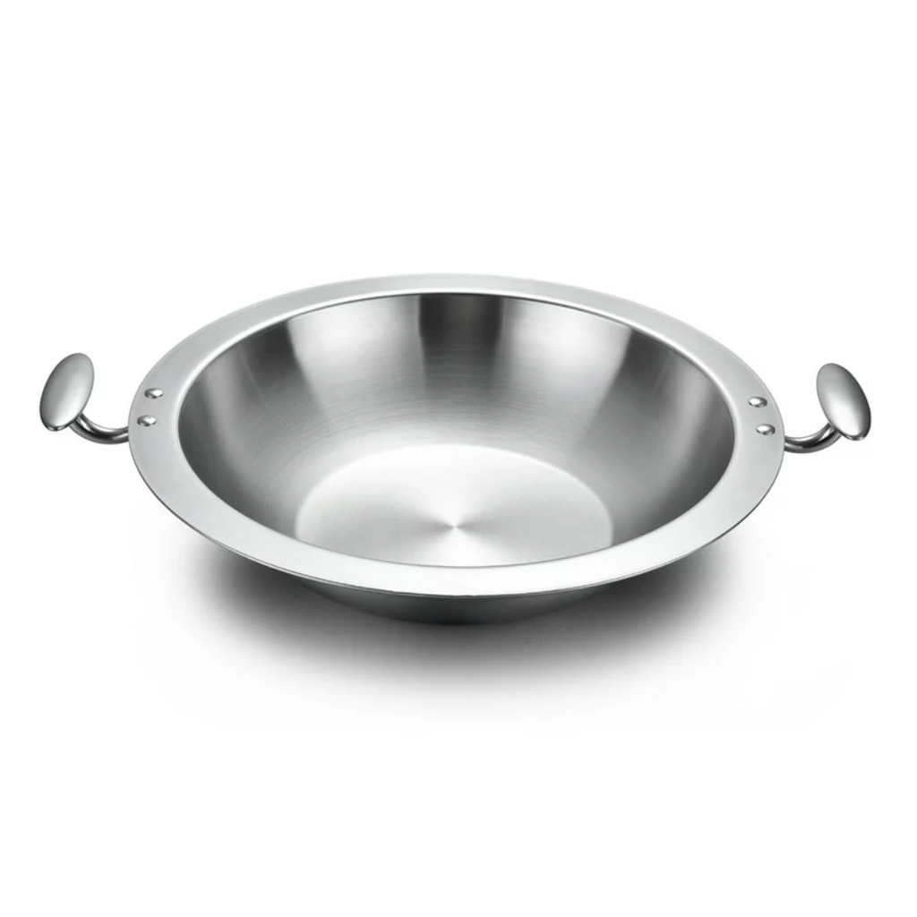 Clear Soup Hotpot 34cm | 清汤火锅 (椭圆柄) 34cm