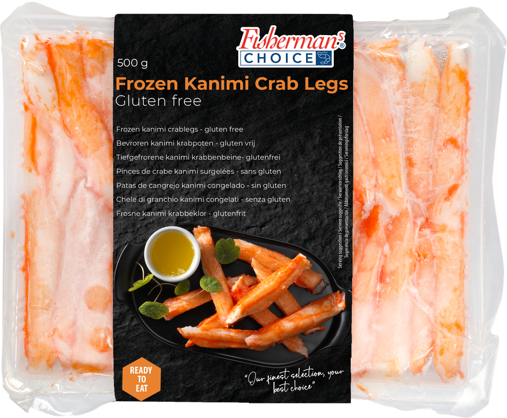 FC brand Kanimi Crab legs Gluten Free 500g | FC 鳕蟹腿肉棒 无麸质 500g