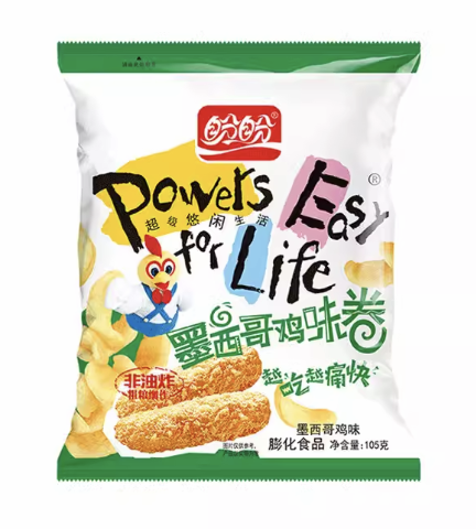 PANPAN Chicken Roll 105g | 盼盼 墨西哥鸡味卷 105g