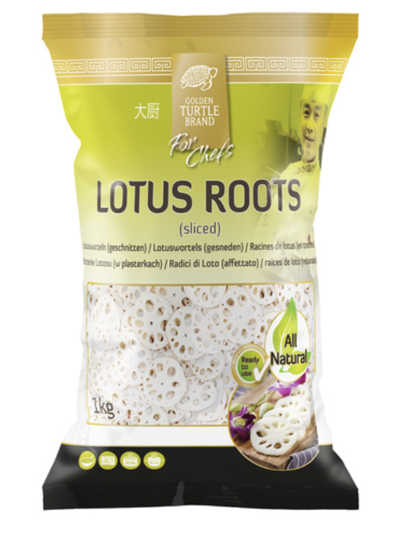 GTC 冰冻藕片 1kg | GTC Lotus Root Sliced Frozen 1kg