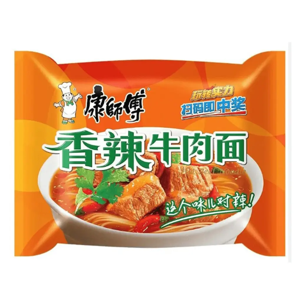 康师傅 香辣牛肉面 103g | Mr.Kon Spicy Beef Noodles 103g
