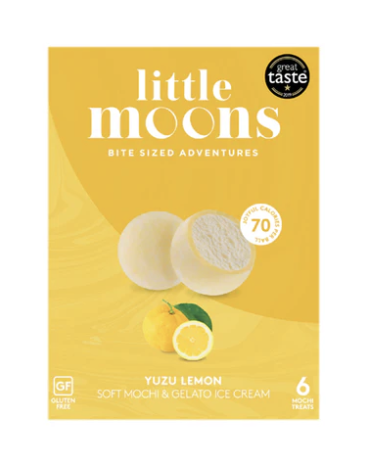 小月亮 麻薯冰淇凌 (柚子柠檬味) 192g |Little Moons Mochi (Yuzu & Lemon) 192g